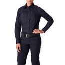 5.11 Women's NYC Metro Stryke Ripstop Long Sleeve Shirt | NYPD Navy | 62419ABR