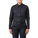 5.11 Women's Stryke PDU Twill Class A Long Sleeve Shirt | Midnight Nvy | 62422ABR