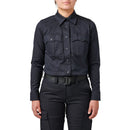 5.11 Women's Stryke PDU Twill Class B Long Sleeve Shirt | Midnight Nvy | 62425ABR