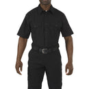 5.11 Men's Stryke PDU Class A Short Sleeve Shirt | BLACK | 71037ABR