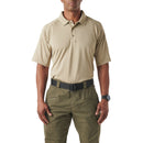 5.11 Men's Performance Short Sleeve Polo - TALL | Silver Tan | 71049T