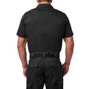 5.11 Men's Flex-Tac TDU Ripstop Short Sleeve | Black | 71095ABR