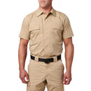 5.11 Men's Flex-Tac TDU Ripstop Short Sleeve | TDU Khaki | 71095ABR