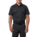 5.11 Men's Flex-Tac TDU Ripstop Short Sleeve | Dark Navy | 71095ABR