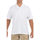 5.11 Men's Tactical Jersey Short Sleeve Polo | White | 71182