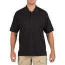 5.11 Men's Tactical Jersey Short Sleeve Polo | BLACK | 71182