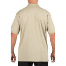 5.11 Men's Tactical Jersey Short Sleeve Polo | Silver Tan | 71182