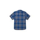 5.11 Men's Wyatt Short Sleeve Plaid Shirt | Cobalt Blue Neu-Plaid | 71204