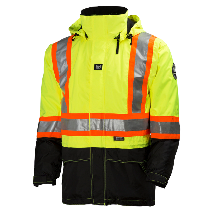 HELLY HANSEN | POTSDAM JACKET 4"STRIPING EN 471 HI-VIS YELLOW | 71275-369