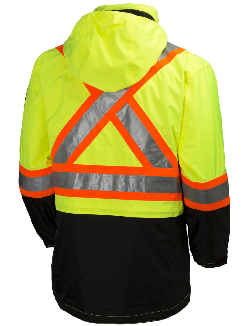 HELLY HANSEN | POTSDAM JACKET 4"STRIPING EN 471 HI-VIS YELLOW | 71275-369