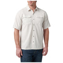 5.11 Men's Freedom Flex Short Sleeve Shirt | SILVER BIRCH | 71340