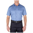 5.11 Men's Company Short Sleeve Shirt - TALL | Fire Med Blu | 71391T
