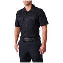 5.11 Men's Stryke PDU Twill Class A Short Sleeve Shirt | Black | 71405ABR