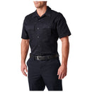 5.11 Men's Stryke PDU Twill Class A Short Sleeve Shirt | BLACK | 71405ABR