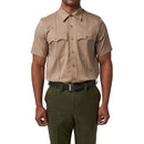 5.11 Men's Stryke PDU Twill Class A Short Sleeve Shirt | Sheriff Tan | 71409ABR