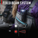 COAST COASTAL CLIP ON LED, RED/WHITE LIGHT | HX4-21019