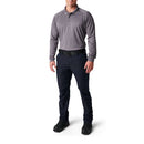 5.11 Men's Performance Long Sleeve Polo - TALL | Storm | 72049T