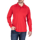 5.11 Men's Performance Long Sleeve Polo - TALL | Range Red | 72049T