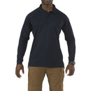 5.11 Men's Performance Long Sleeve Polo - TALL | Dark Navy | 72049T