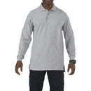 5.11 Men's Utility Long Sleeve Polo | Heather Grey | 72057