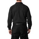 5.11 Men's Flex-Tac TDU Ripstop Long Sleeve Shirt | BLACK | 72250ABR