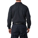 5.11 Men's Flex-Tac TDU Ripstop Long Sleeve Shirt | DARK NAVY | 72250ABR