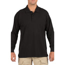 5.11 Men's Tactical Jersey Long Sleeve Polo | Black | 72360