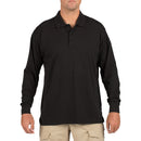 5.11 Men's Tactical Jersey Long Sleeve Polo | Black | 72360