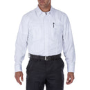 5.11 Men's Fast-Tac Twill Class A Long Sleeve Shirt | Uniform Whte | 72510ABR