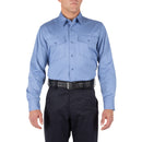 5.11 Men's Company Long Sleeve Shirt - TALL | FIRE MED BLU | 72515T