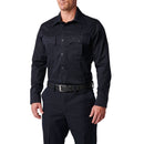 5.11 Men's Stryke PDU Twill Class A Long Sleeve Shirt | MIDNIGHT NVY | 72546ABR