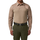 5.11 Men's Stryke PDU Twill Rapid Long Sleeve Shirt | SHERIFF TAN | 72547ABR