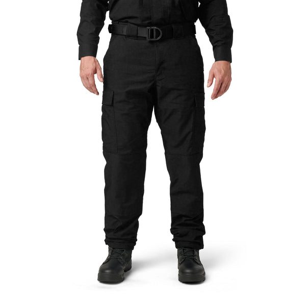 5.11 Men's Regular Fit Flex-Tac TDU Ripstop Cargo Pant | BLACK | 74098ABR