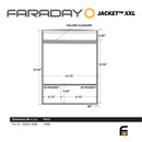 74309 FARADAY JACKET XXL - Non-Window, Forensic, Black Canvas Laptop Bag 14"x16"