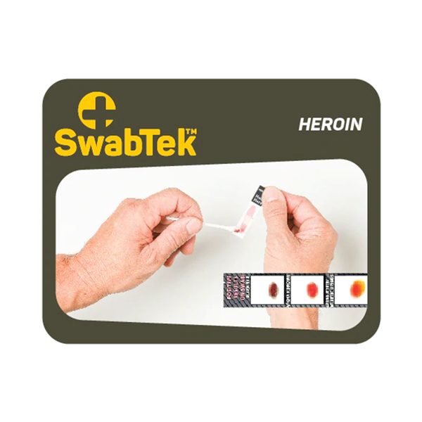 SWABTEK™ Heroin Swab Test 100 Pack | 800-6203