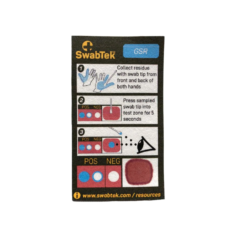 SWABTEK™ Gunshot Residue Test Kit Package | 800-6222