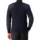 COBMEX NAVY RIBBED SWEATER | 8080-NAVY