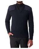 COBMEX® V-Neck Rib "Commando" Sweater | NAVY | 8080