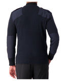 COBMEX® V-Neck Rib "Commando" Sweater | NAVY | 8080