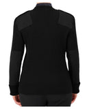 Cobmex V-Neck Rib "Commando" Sweater | Black | 8081