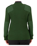 Cobmex V-Neck Rib "Commando" Sweater | OD Green | 8081