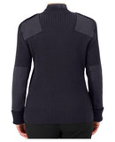 Cobmex V-Neck Rib “Commando” Sweater | Dark Navy | 8082