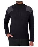 Cobmex Crew Neck Rib “Commando” Sweater | Dark Navy | 8083