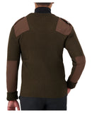 Cobmex Crew Neck Rib "Commando" Sweater | Brown | 8083