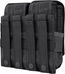 CONDOR | MA4: DOUBLE M4 MAG POUCH BLACK | MA4-002