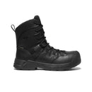 KEEN Men's CSA Oshawa+ 8" Waterproof Boot (Carbon Toe) | Black/Black | 1026792