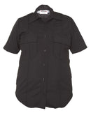 Elbeco Women's Distinction Short Sleeve Poly/Wool Shirt | Midnight Navy | 9840LCN