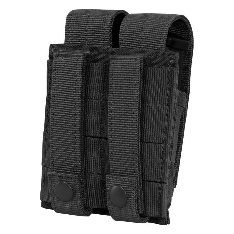 CONDOR | MA23: DOUBLE PISTOL MAG POUCH BLACK | MA23-002