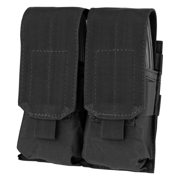 CONDOR | MA4: DOUBLE M4 MAG POUCH BLACK | MA4-002