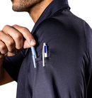 Elbeco Men's Ufx Persist Short Sleeve Polo | Midnight Navy | KM4020NV